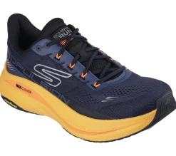 Sapatos Com Atacadores|Sapatilhas-SKECHERS Max Cushioning Propulsion NAVY / LARANJA