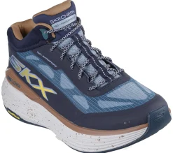 Com Atacadores|Botas-SKECHERS Max Cushioning Suspension - Terrace NAVY / VERDE AZULADO