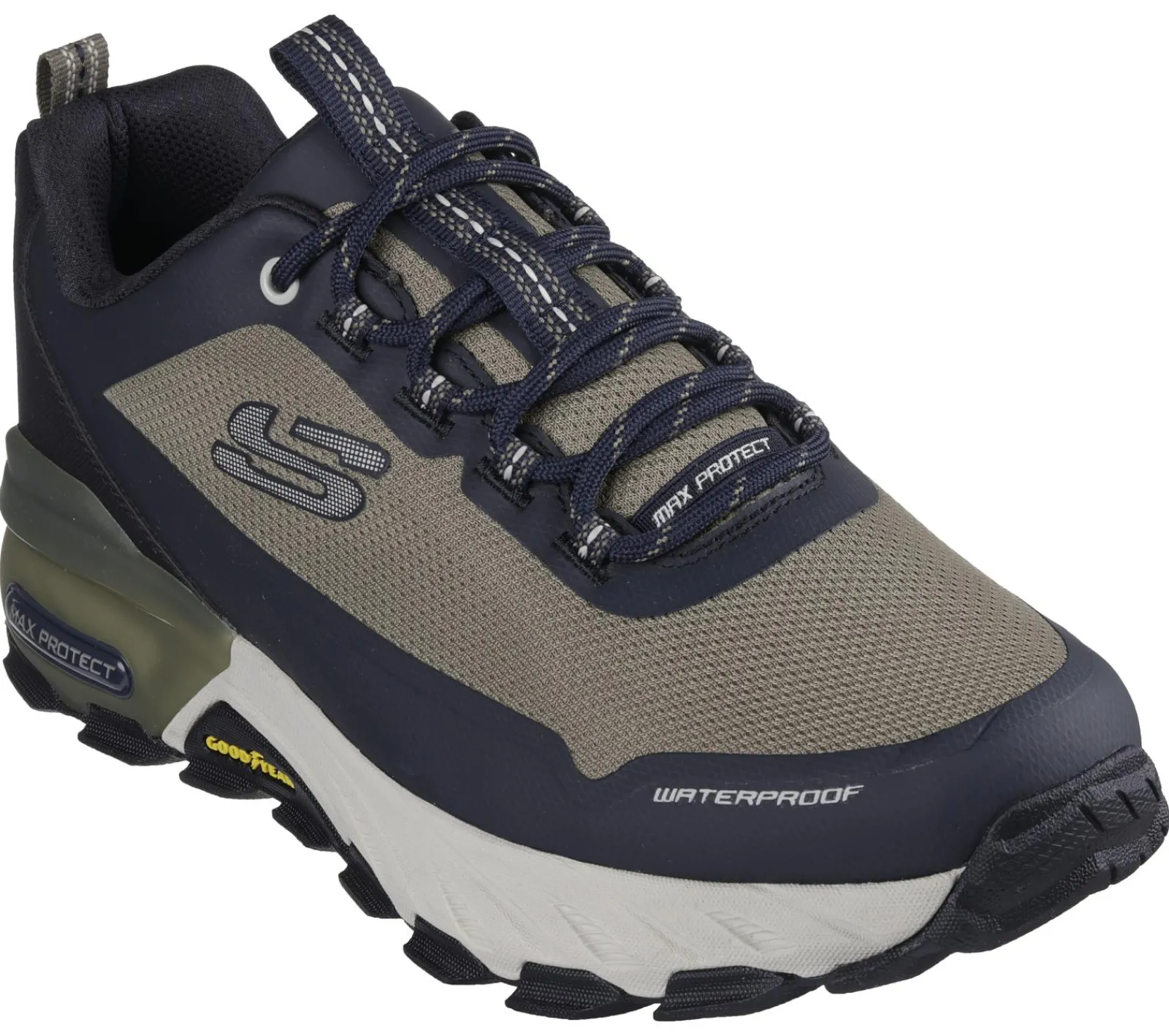 Sapatilhas-SKECHERS Max Protect - Fast Track AZEITONA / PRETO