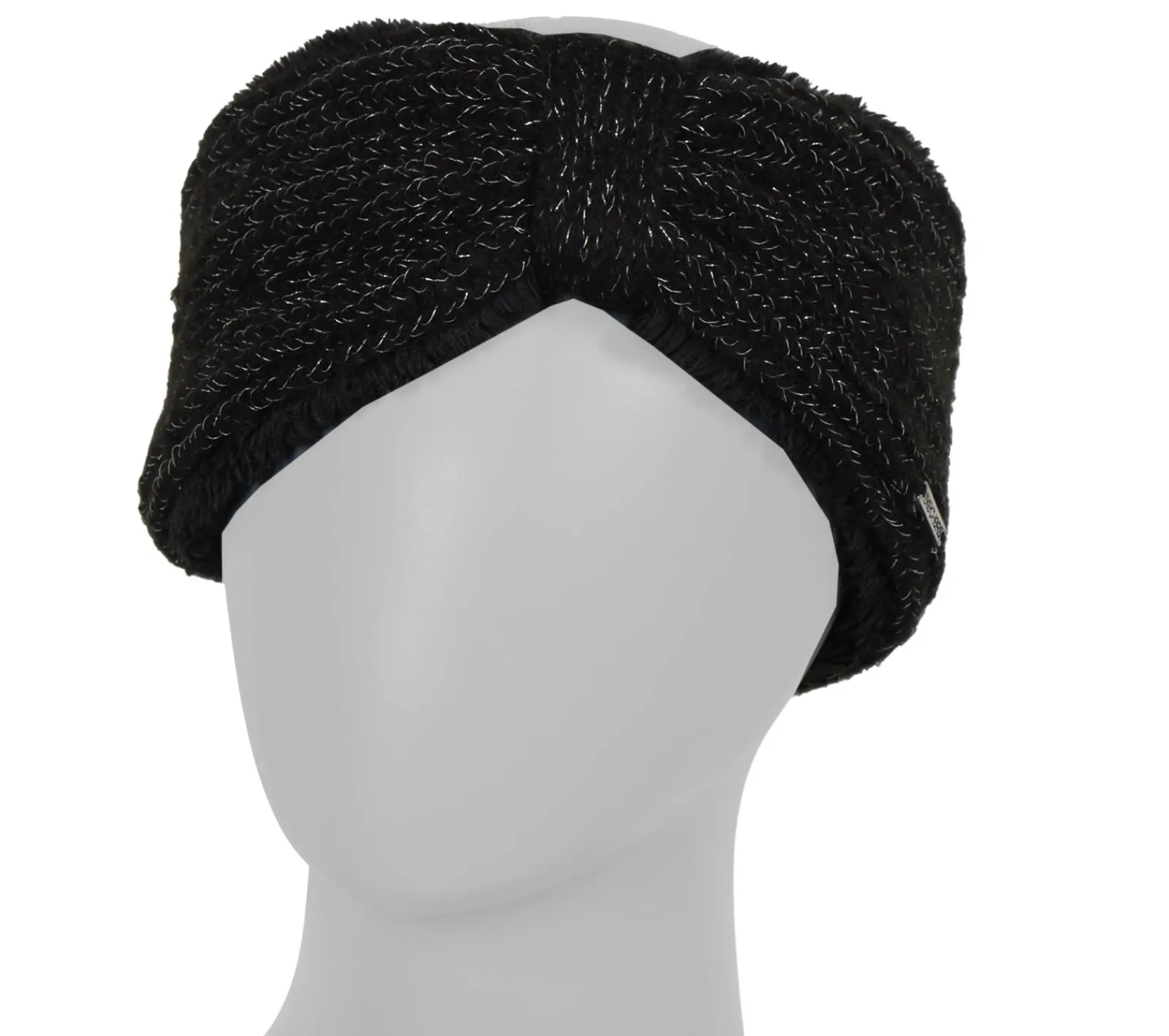 Acessórios Para A Cabeça|Chapéus E Gorros-SKECHERS Metallic Yarn Winter Headwrap PRETO