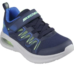 Calçado Sem Atacadores|Sapatilhas-SKECHERS Microscope Max Advance - Speker NAVY / LIMA