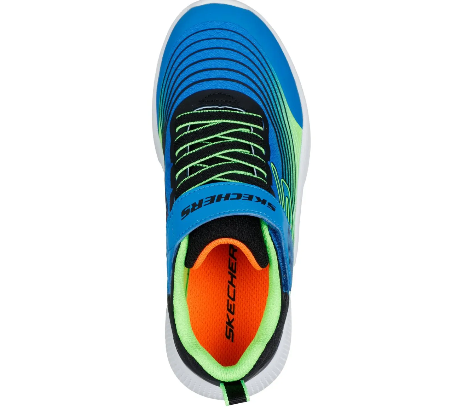 Sapatilhas-SKECHERS Microspec Advance AZUL / LIMA