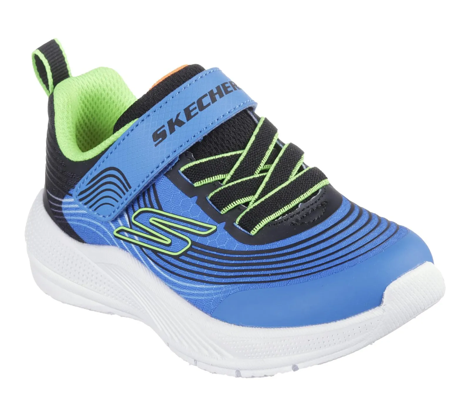 Sapatilhas-SKECHERS Microspec Advance AZUL / LIMA