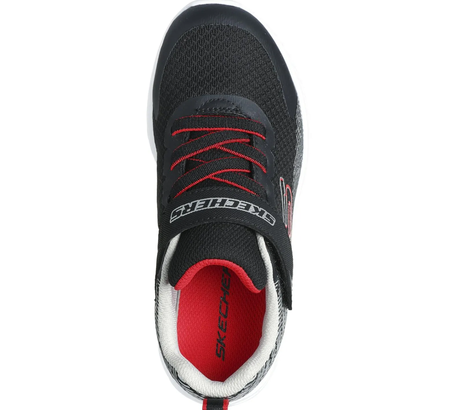 Sapatilhas-SKECHERS Microspec II - Zovrix PRETO / VERMELHO