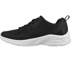 Com Atacadores|Sapatilhas-SKECHERS Microspec Max PRETO