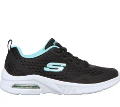 Com Atacadores|Sapatilhas-SKECHERS Microspec Max - Electric Jumps PRETO