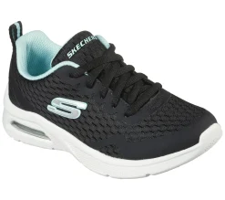 Com Atacadores|Sapatilhas-SKECHERS Microspec Max - Electric Jumps PRETO