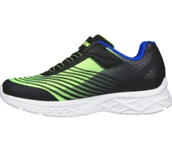 Calçado Sem Atacadores|Sapatilhas-SKECHERS Microspec Max II PRETO / LIMA