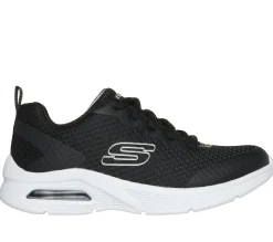 Com Atacadores|Sapatilhas-SKECHERS Microspec Max - Kaptix PRETO