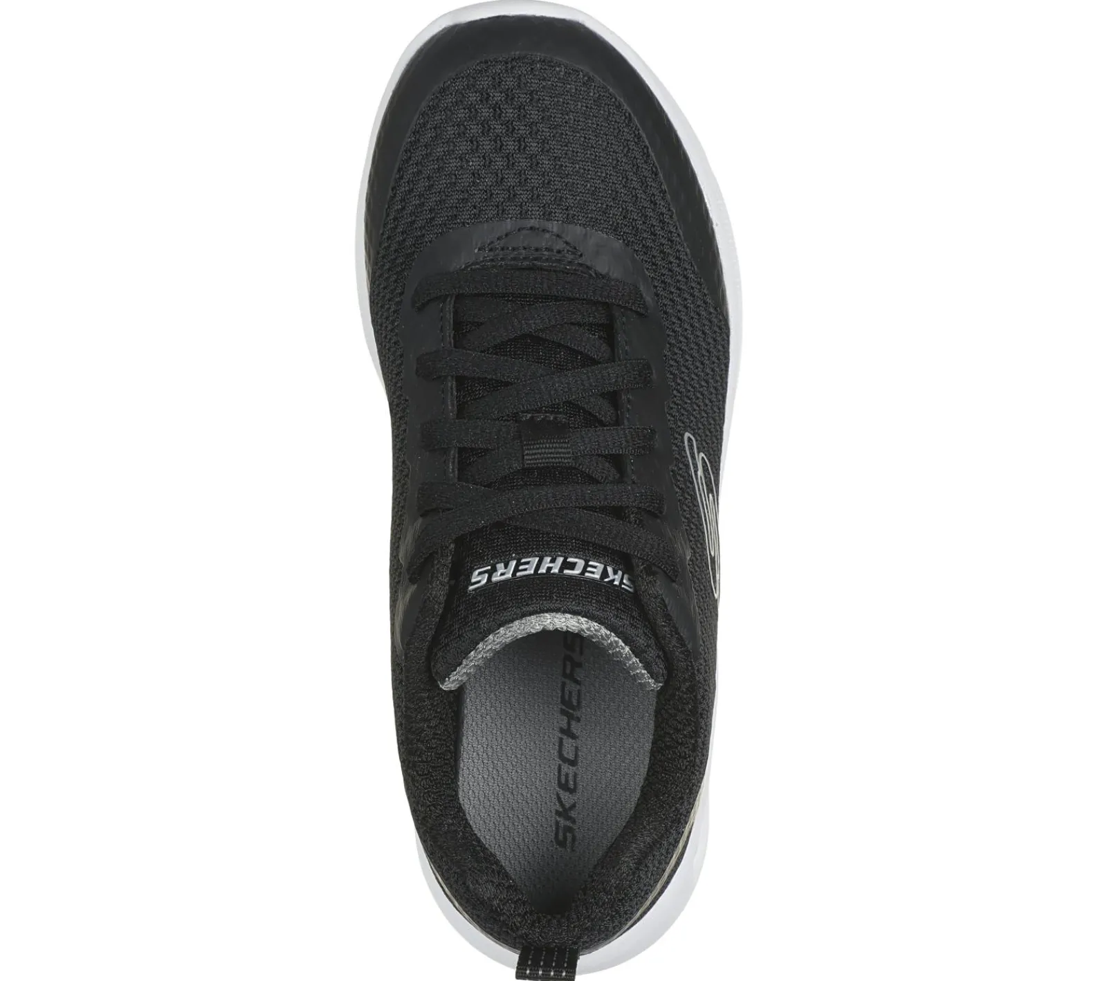 Com Atacadores|Sapatilhas-SKECHERS Microspec Max - Kaptix PRETO