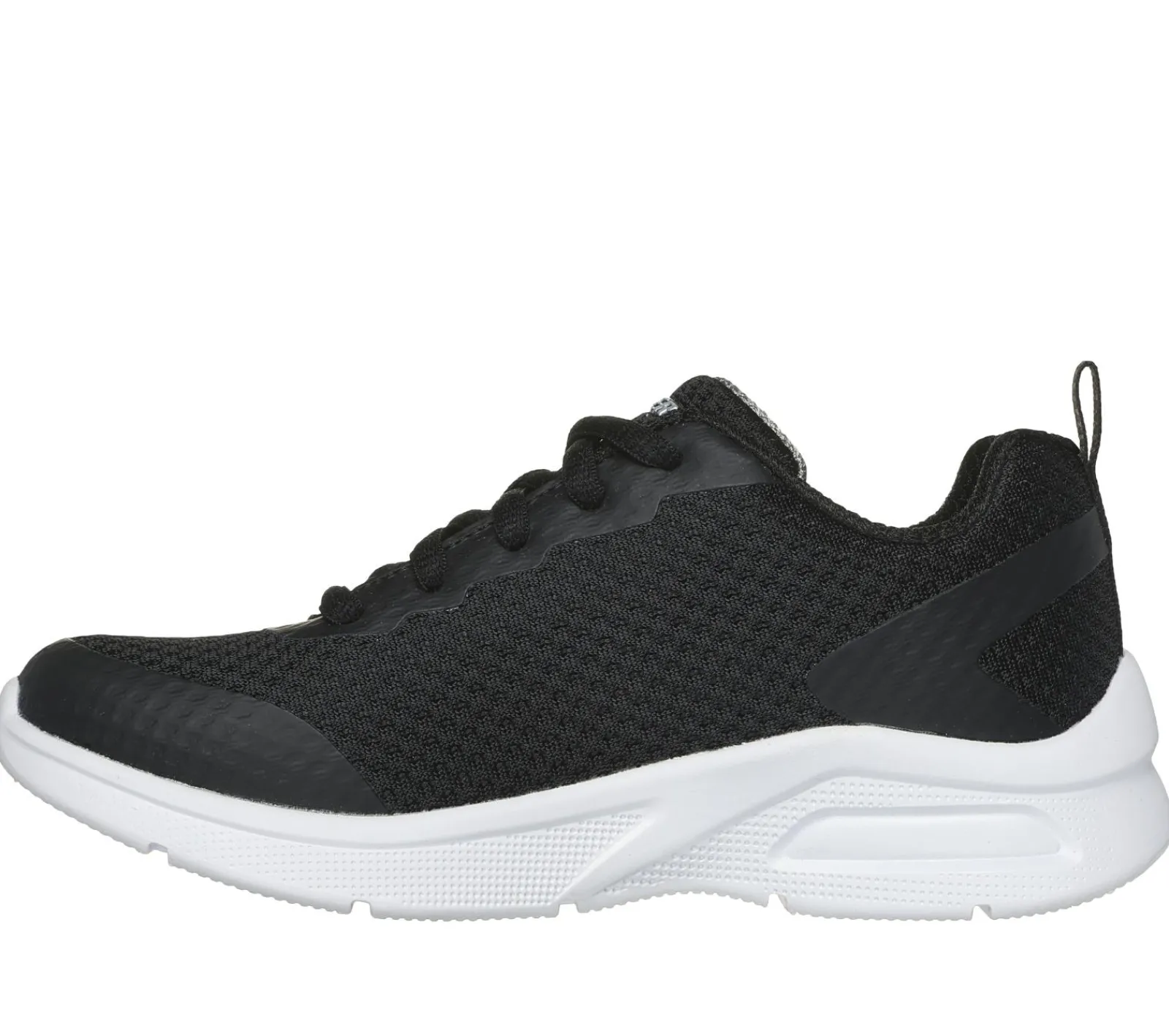Com Atacadores|Sapatilhas-SKECHERS Microspec Max - Kaptix PRETO