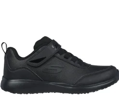 Calçado Sem Atacadores|Sapatilhas-SKECHERS Microstrides - Recess Ready PRETO