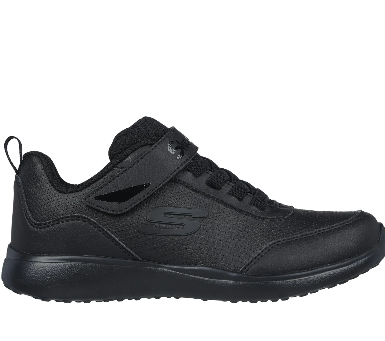 Calçado Sem Atacadores|Sapatilhas-SKECHERS Microstrides - Recess Ready PRETO
