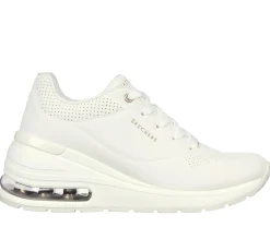 Sapatos De Cunha|Com Atacadores-SKECHERS Million Air - Elevated Air BRANCO