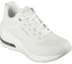 Sapatos De Cunha|Com Atacadores-SKECHERS Million Air - Elevated Air BRANCO