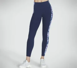 Calças|Partes De Baixo-SKECHERS Misty Floral High-Waisted Full Length Legging AZUL / LAVANDA