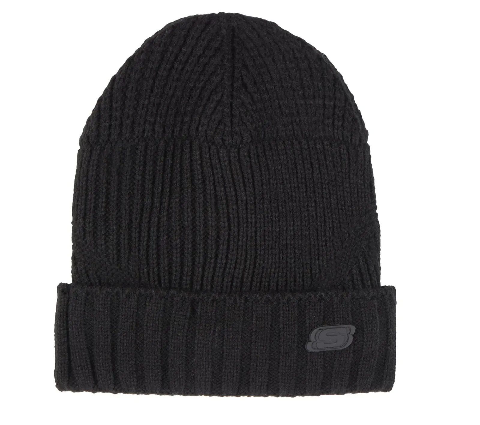 Equipamento Para O Frio|Acessórios Para A Cabeça-SKECHERS Mixed Rib Knit Beanie PRETO