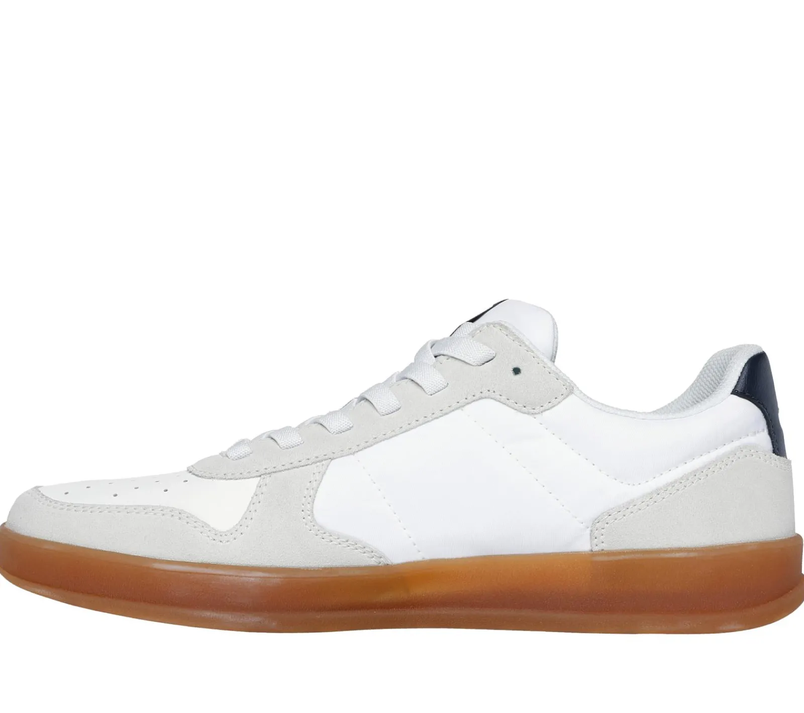 Calçado Sem Atacadores|Sapatilhas Casuais-SKECHERS New Wave Cup - Calven BRANCO SUJO