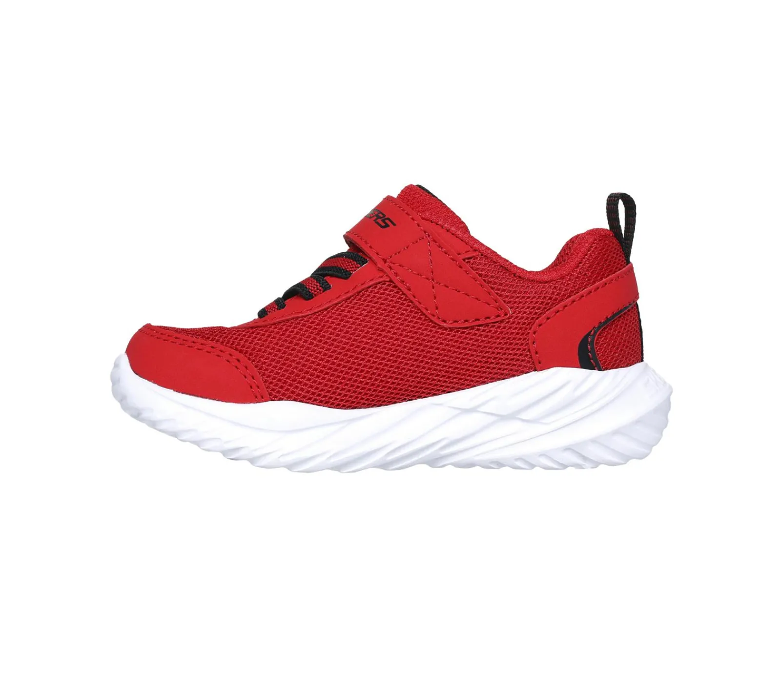 Calçado Sem Atacadores|Sapatilhas-SKECHERS Nitro Sprint VERMELHO / PRETO