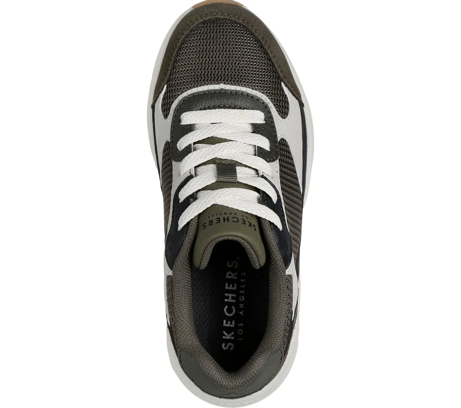 Sapatilhas-SKECHERS Nova Jogger - Chroma Classic AZEITONA / NATURAL