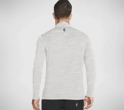 Partes De Cima|Partes De Cima-SKECHERS On The Road 1/4 Zip CINZENTO