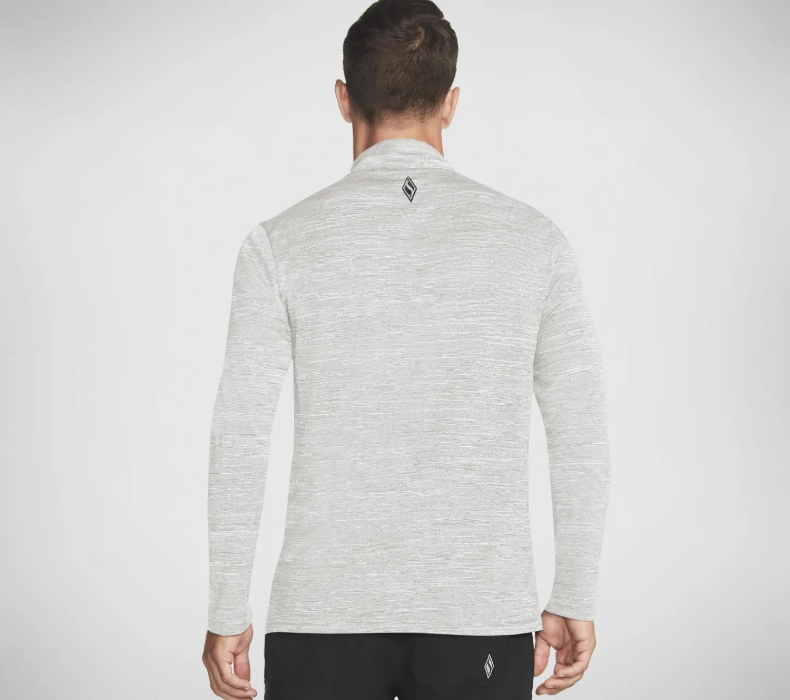 Partes De Cima|Partes De Cima-SKECHERS On The Road 1/4 Zip CINZENTO