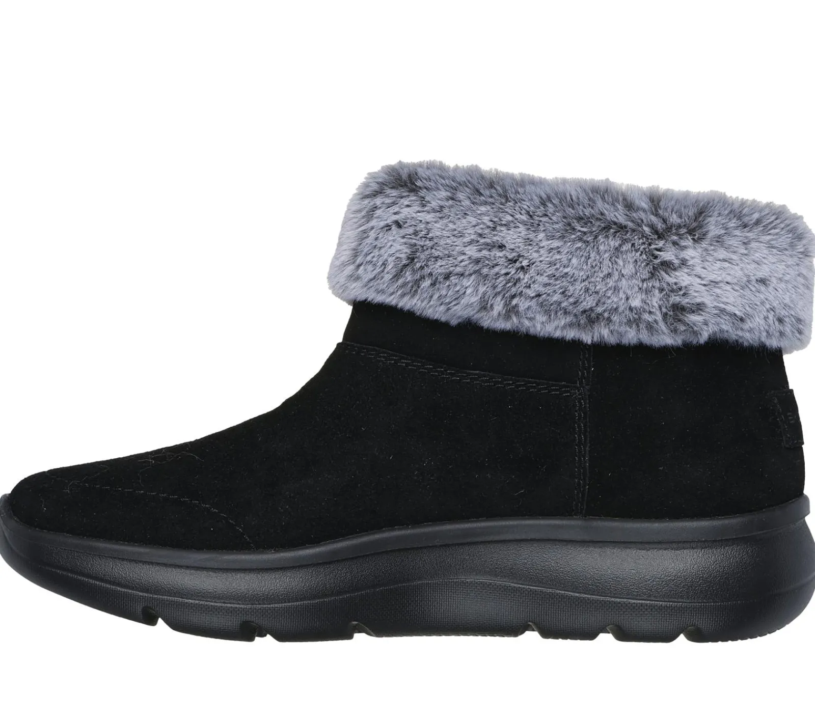 Calçado Sem Atacadores|Botas-SKECHERS On-the-GO Encore - Snow-Capped PRETO / CINZENTO