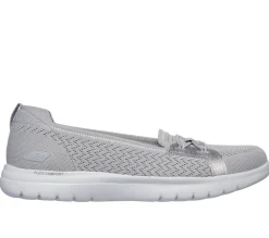 Sapatos Rasos|Calçado Sem Atacadores-SKECHERS On-the-GO Flex - Logan CINZENTO
