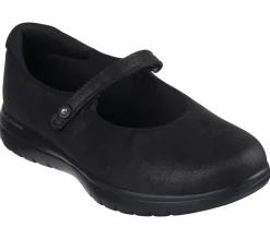 Calçado Sem Atacadores-SKECHERS On-the-GO Flex - Whisper PRETO