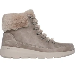 Calçado Sem Atacadores|Botas-SKECHERS On-the-GO Glacial Ultra - Wonderland TAUPE