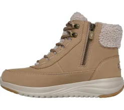 Com Atacadores|Botas-SKECHERS On-the-GO Stellar - Alpine Adventure CASTANHO CLARO