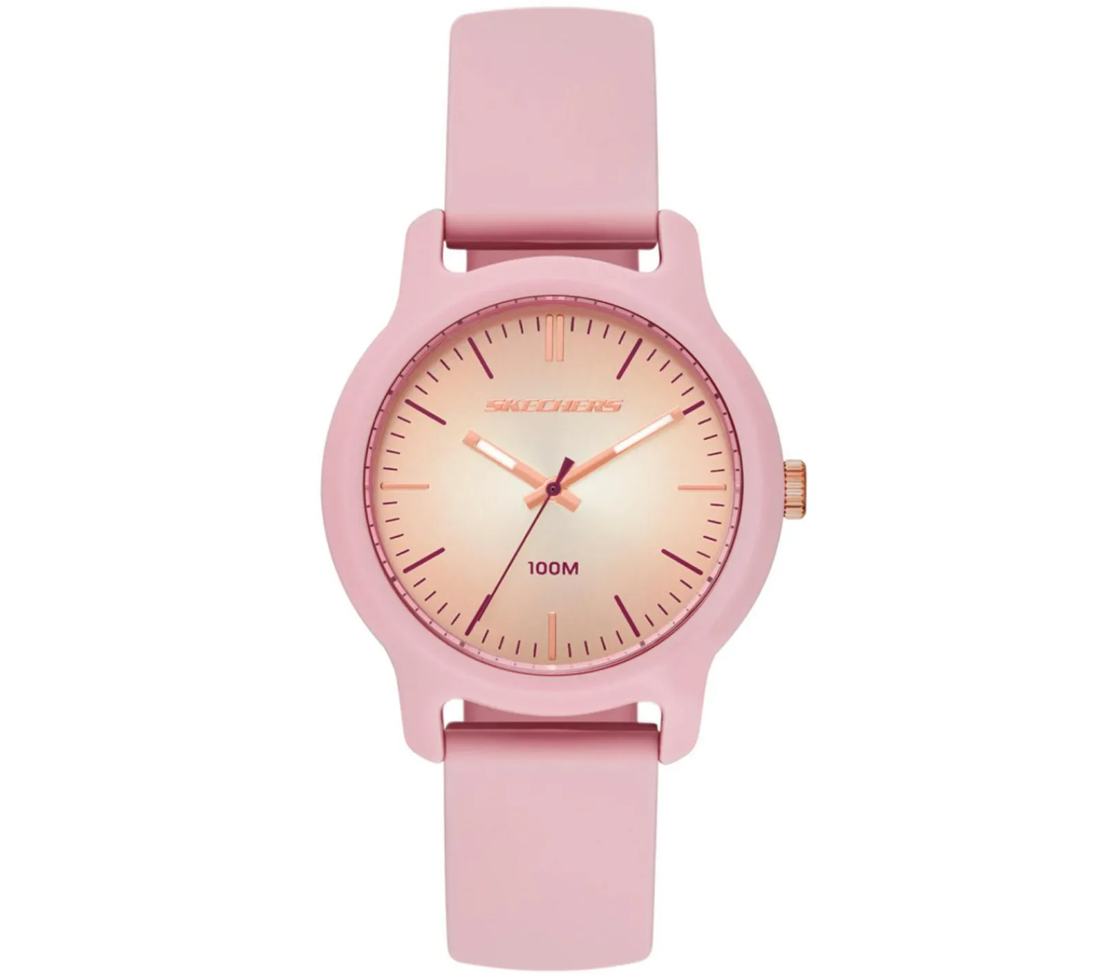 Relógios|Acessórios-SKECHERS Ostrom Gold Pink Burg Watch ROSA