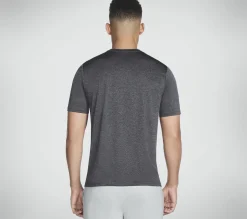Partes De Cima|Partes De Cima-SKECHERS Performance Charge Tee PRETO / CARVÃO