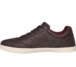 Sapatos Casual|Sapatos Com Atacadores-SKECHERS Placer - Crandon CHOCOLATE