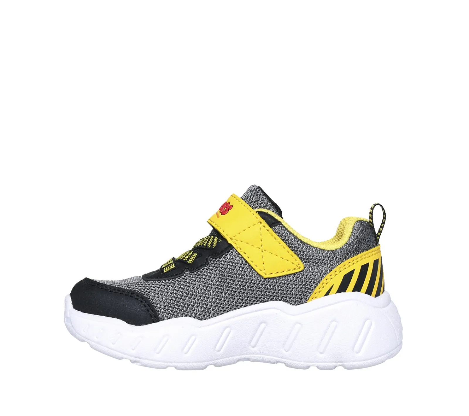 Calçado Sem Atacadores|Sapatilhas-SKECHERS Play Scene PRETO / AMARELO