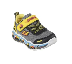 Calçado Sem Atacadores|Sapatilhas-SKECHERS Play Scene PRETO / AMARELO
