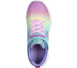 Calçado Sem Atacadores|Sapatilhas-SKECHERS Power Jams - Pastel Speed TURQUESA / MULTICOR