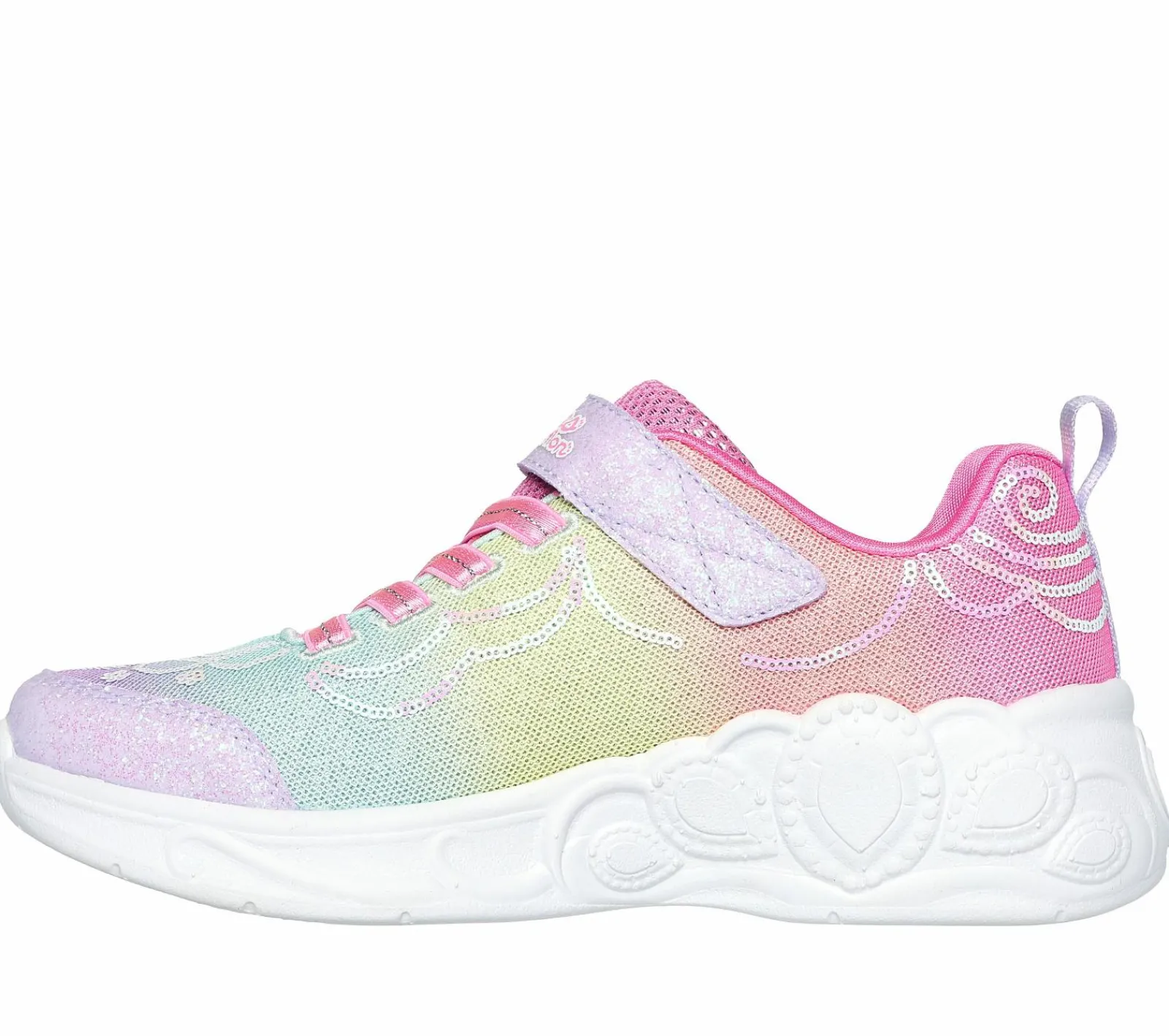 Calçado Sem Atacadores|Luzes-SKECHERS Princess Wishes MULTICOR