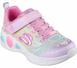 Calçado Sem Atacadores|Luzes-SKECHERS Princess Wishes MULTICOR