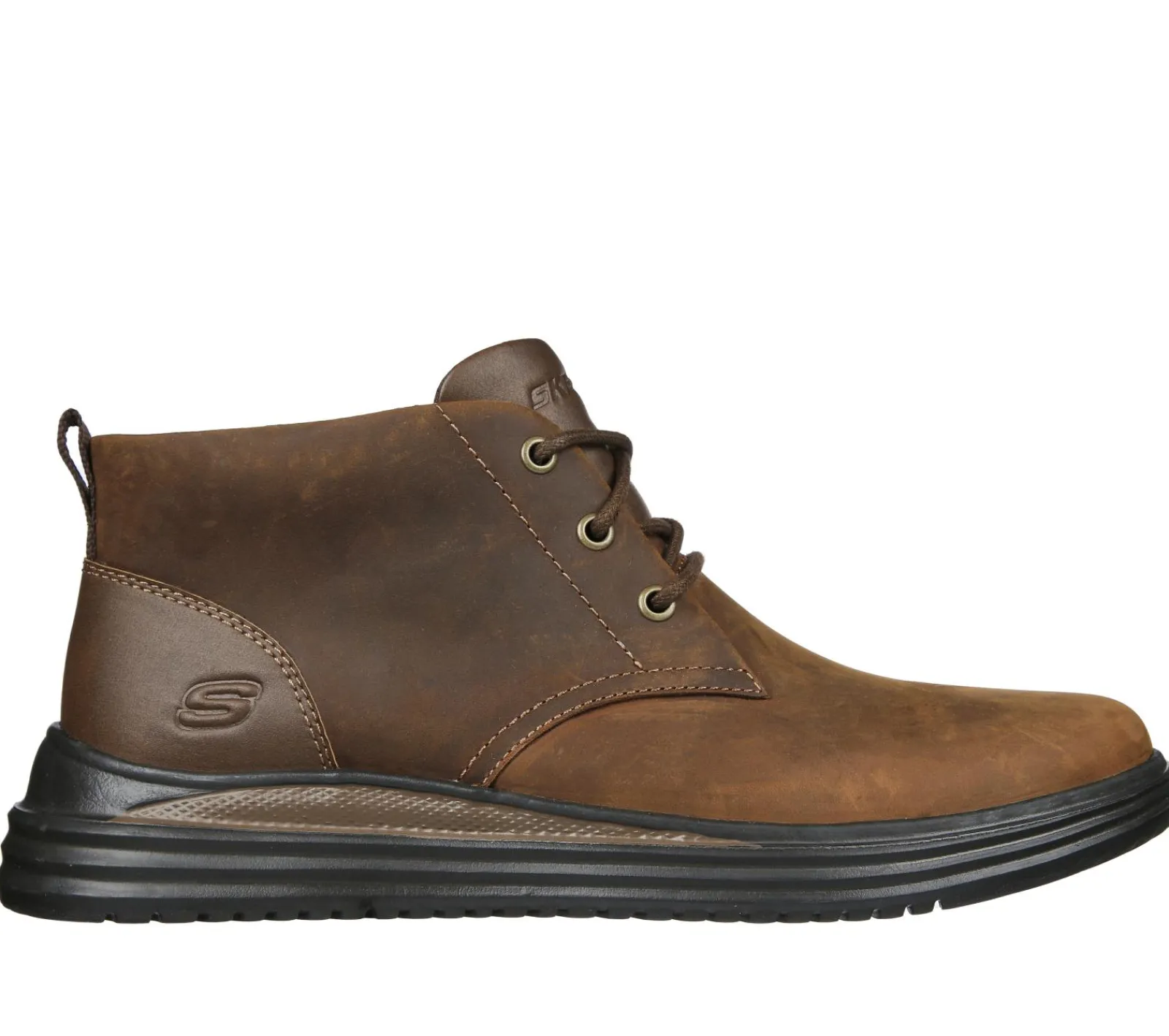 Botas-SKECHERS Proven - Yermo CASTANHO
