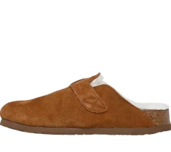 Calçado Sem Atacadores|Slippers-SKECHERS Relaxed Fit: Arch Fit Granola - Restful Nights CASTANHO CLARO