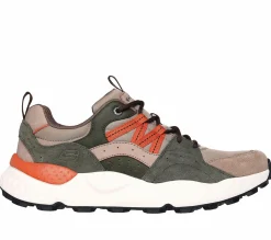 Sapatos Com Atacadores|Sapatilhas Casuais-SKECHERS Relaxed Fit: Bendino - Dormer TAUPE / MULTICOR