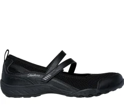 Sapatos Rasos|Calçado Sem Atacadores-SKECHERS Relaxed Fit: Breathe-Easy - Keep Clean PRETO