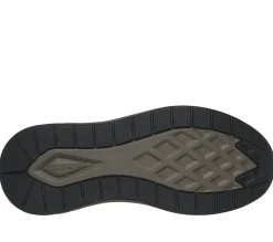 Sapatilhas Casuais|Calçado Sem Atacadores-SKECHERS Relaxed Fit: Calabrio - Bazley CASTANHO ESCURO