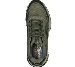 Sapatilhas-SKECHERS Relaxed Fit: D'Lux Trekker AZEITONA / MULTICOR