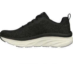 Com Atacadores|Sapatilhas-SKECHERS Relaxed Fit: D'Lux Walker - Daily Beauty PRETO