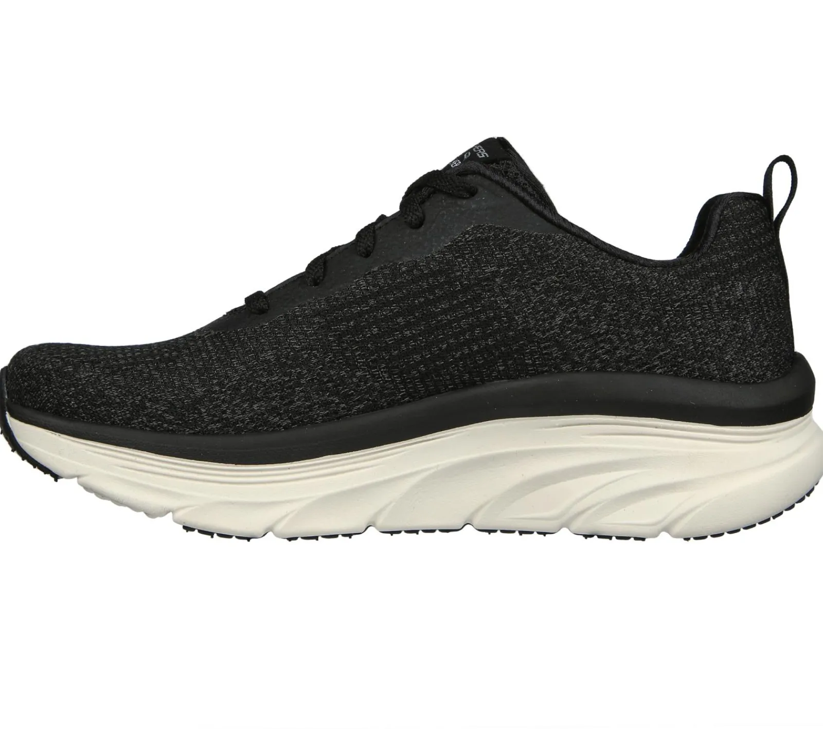 Com Atacadores|Sapatilhas-SKECHERS Relaxed Fit: D'Lux Walker - Daily Beauty PRETO