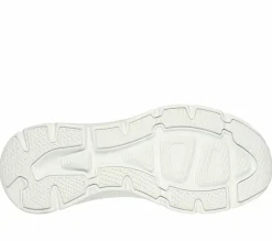 Calçado Sem Atacadores|Sapatilhas-SKECHERS Relaxed Fit: D'Lux Walker 2.0 - Sparkle Forever BRANCO / PRATEADO