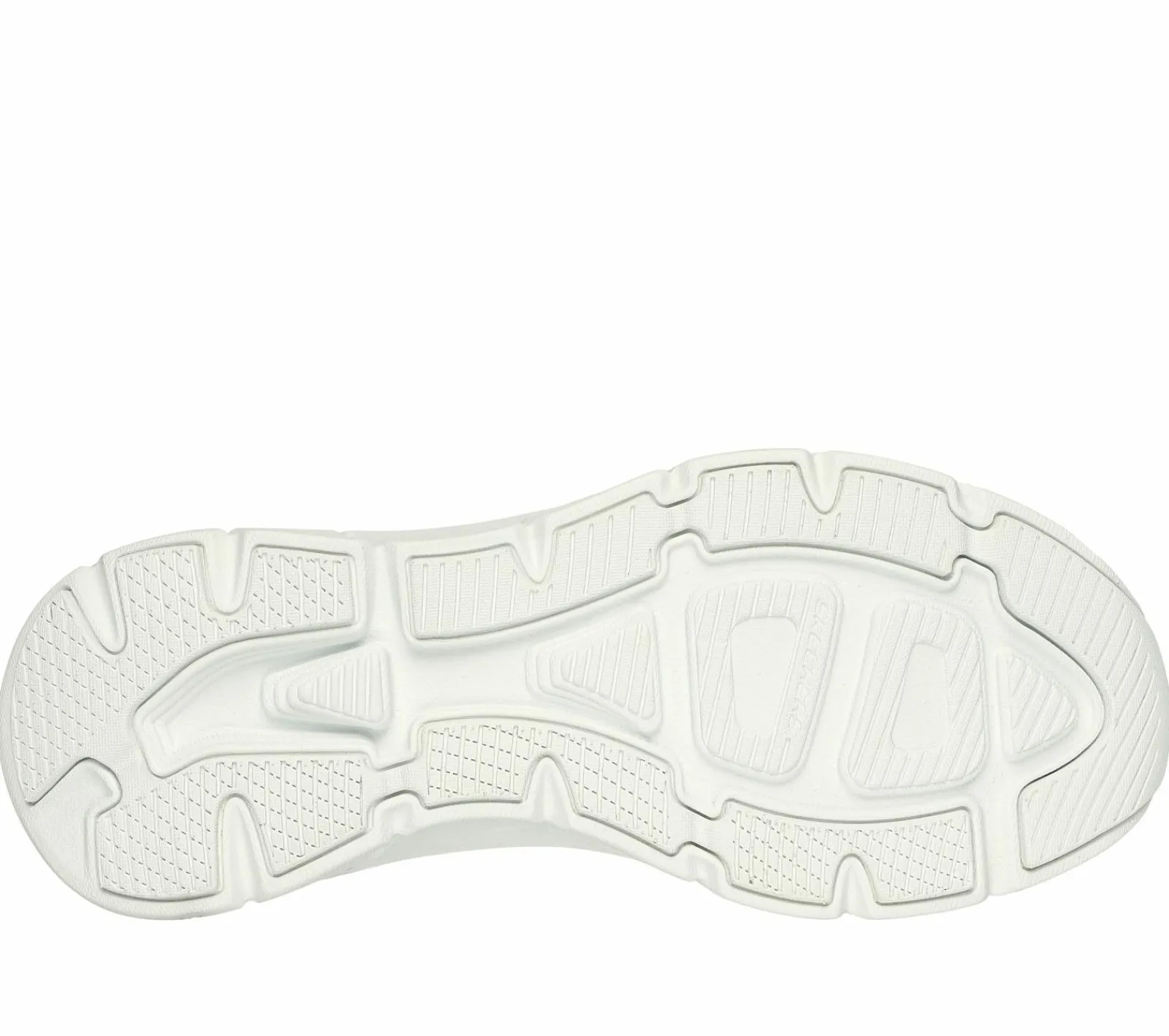 Calçado Sem Atacadores|Sapatilhas-SKECHERS Relaxed Fit: D'Lux Walker 2.0 - Sparkle Forever BRANCO / PRATEADO