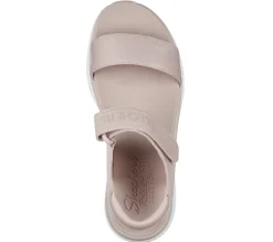 Sandálias-SKECHERS Relaxed Fit: D'Lux Walker - New Block BLUSH